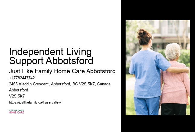 Home Health Aide Independent Living Support Abbotsford