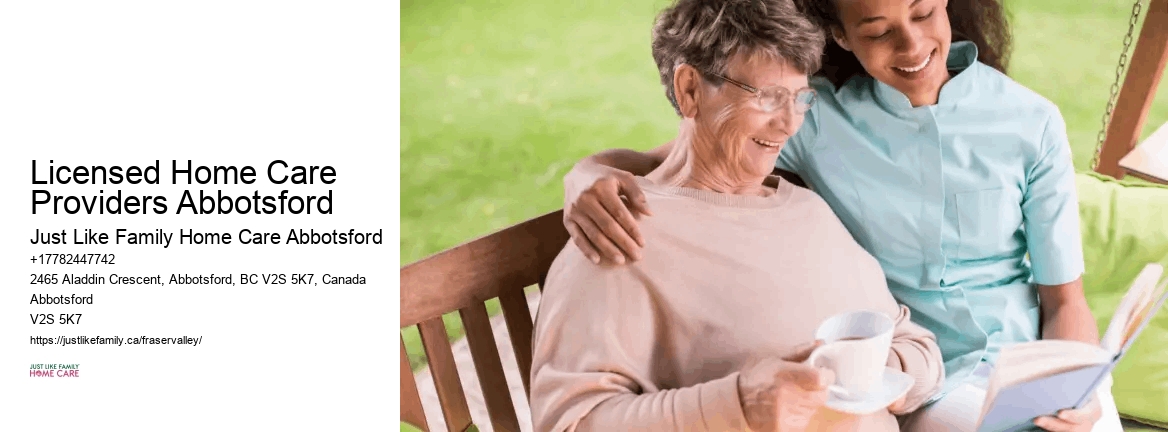 Chronic Illness Management Licensed Home Care Providers Abbotsford