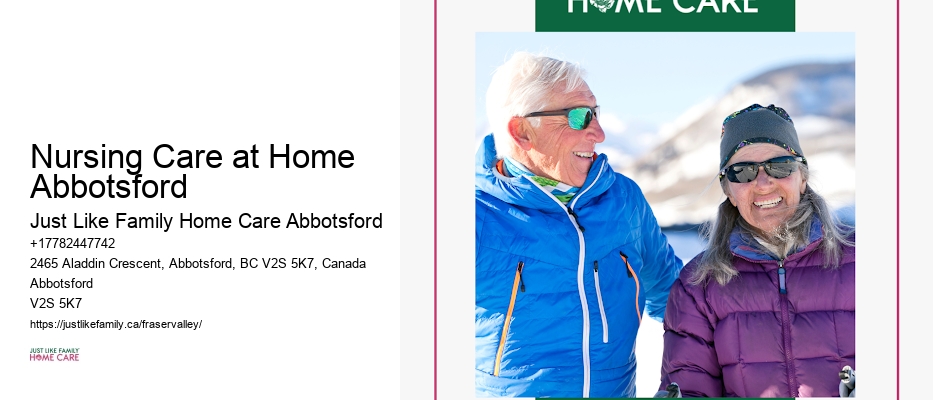 Household Assistance Nursing Care at Home Abbotsford