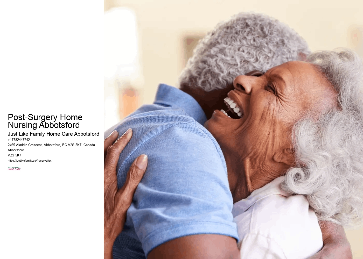 Post-Surgery Home Nursing Abbotsford