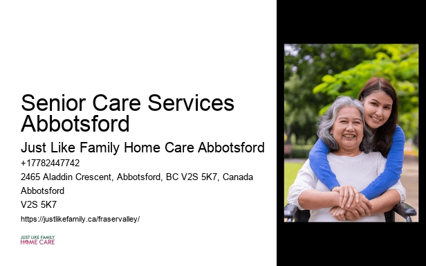 Post-Surgery Home Care Senior Care Services Abbotsford