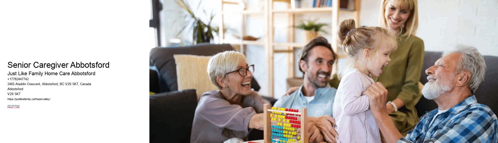 Home Nursing for Post-Operative Care Senior Caregiver Abbotsford