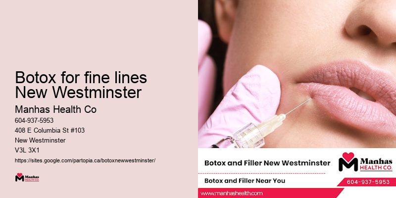 Botox for fine lines New Westminster