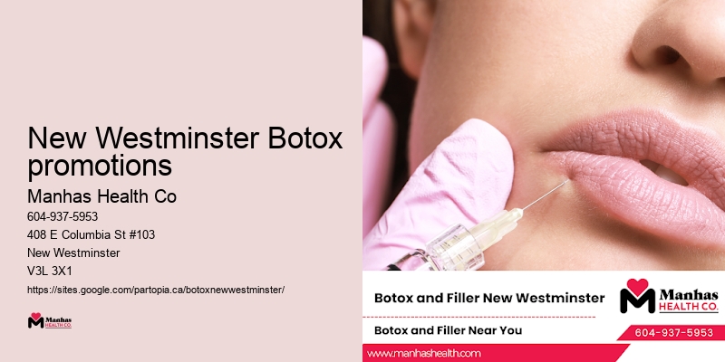 New Westminster Botox promotions