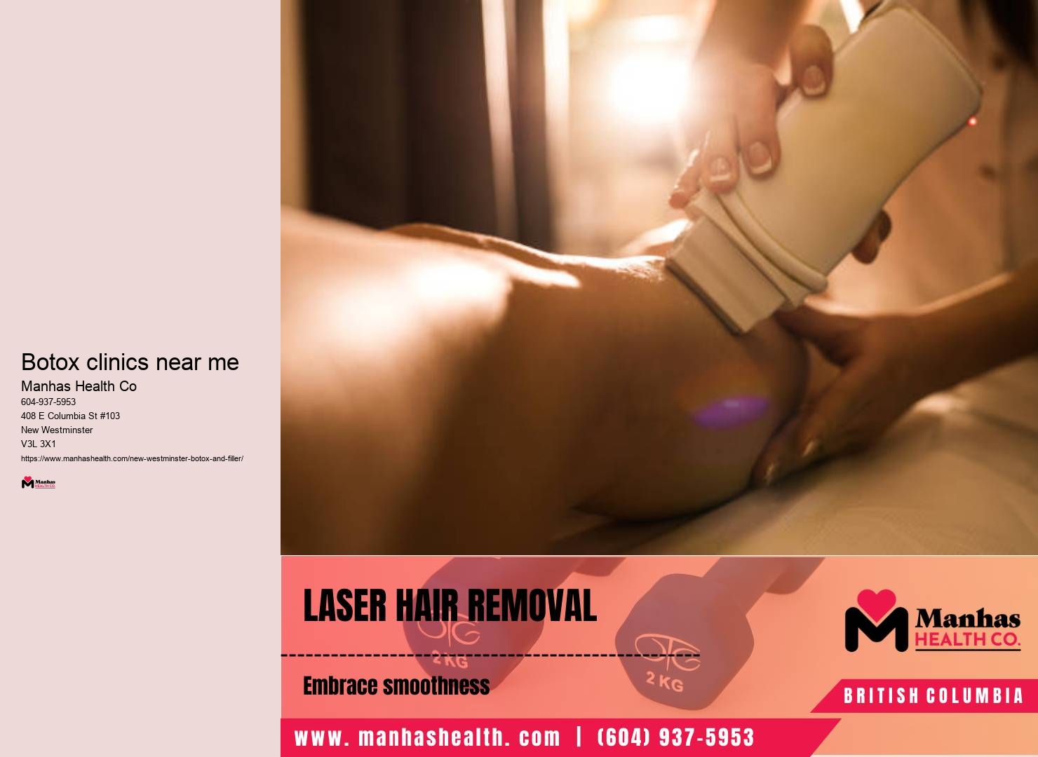 New Westminster Botox deals and specials