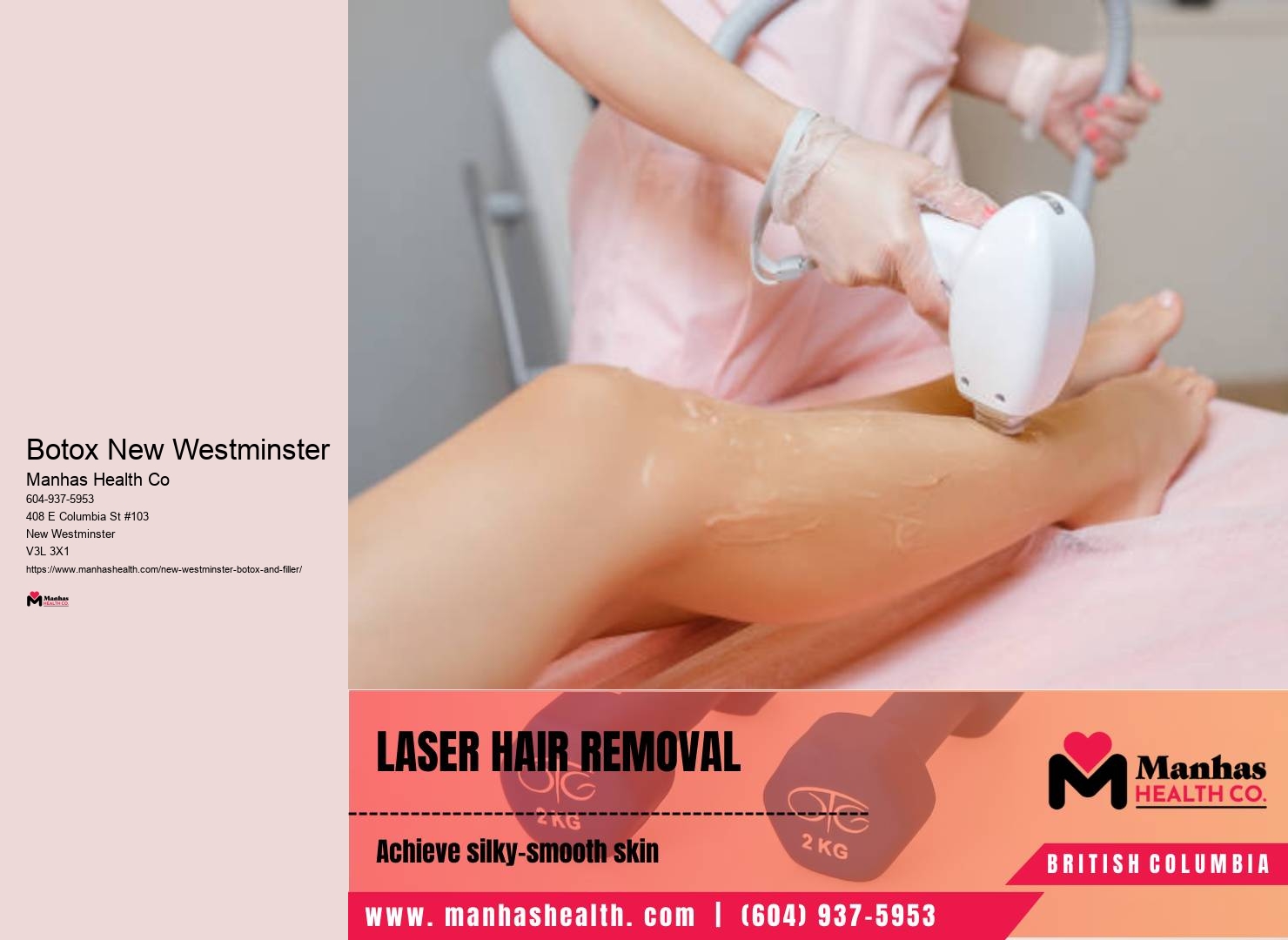 New Westminster skin treatment center