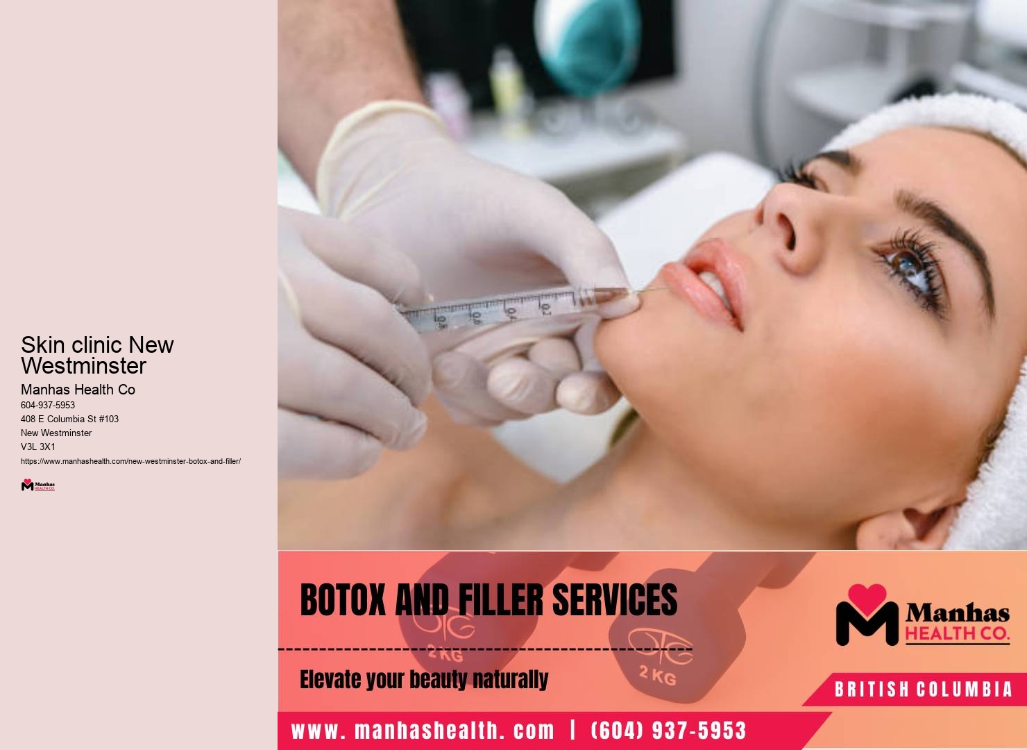 New Westminster botox wrinkle reduction