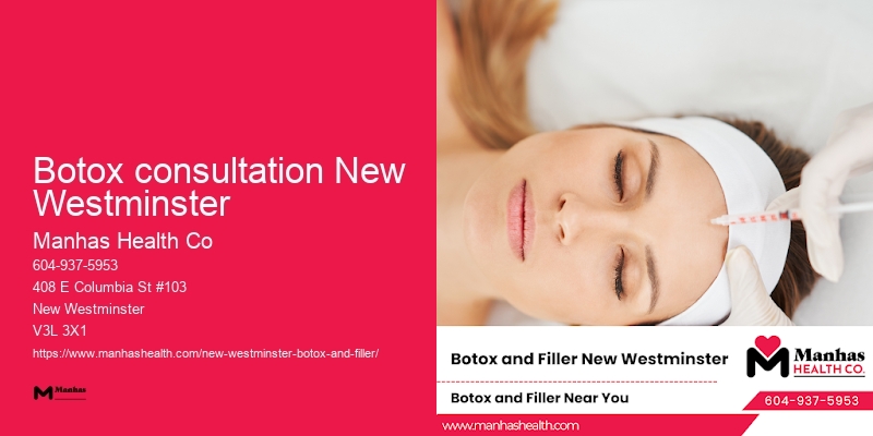 Experienced Botox providers Botox consultation New Westminster