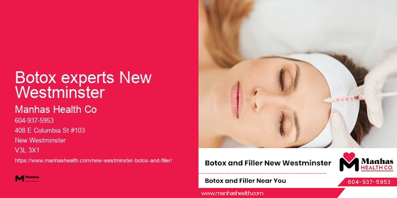 Botox treatment Botox experts New Westminster prices