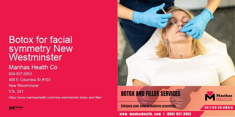 Cosmetic Botox Botox for facial symmetry New Westminster