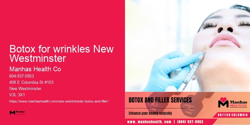 Botox for smoother skin Botox for wrinkles New Westminster