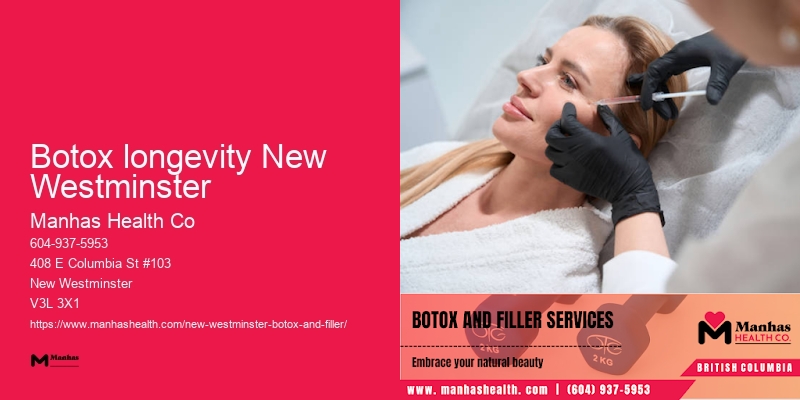 Botox cosmetic services Botox longevity New Westminster