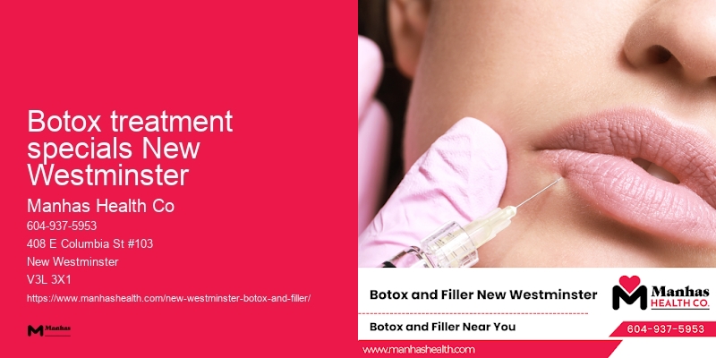 Botox for frown lines treatment Botox treatment specials New Westminster