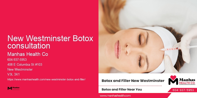 Botox for under eye bags New Westminster Botox consultation