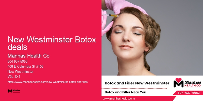 Botox for facial lines New Westminster Botox deals