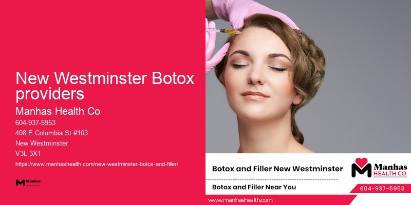 Botox for aging forehead New Westminster Botox providers