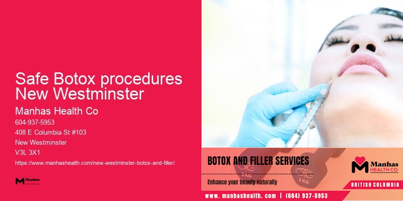 Botox before and after Safe Botox procedures New Westminster