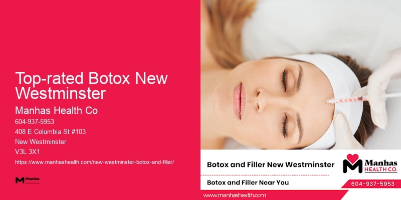 Botox injection sites Top-rated Botox New Westminster