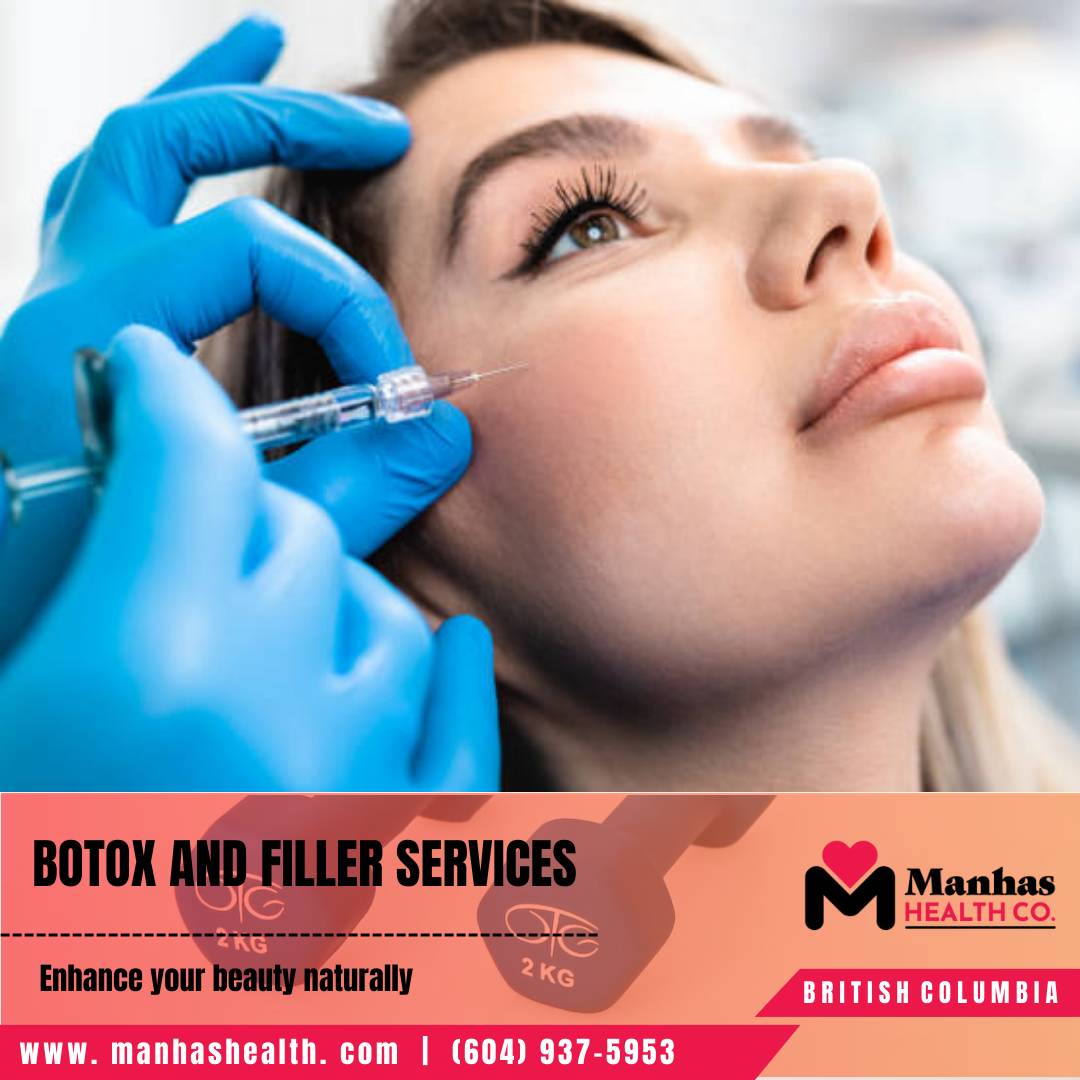 Smooth forehead with Botox New Westminster