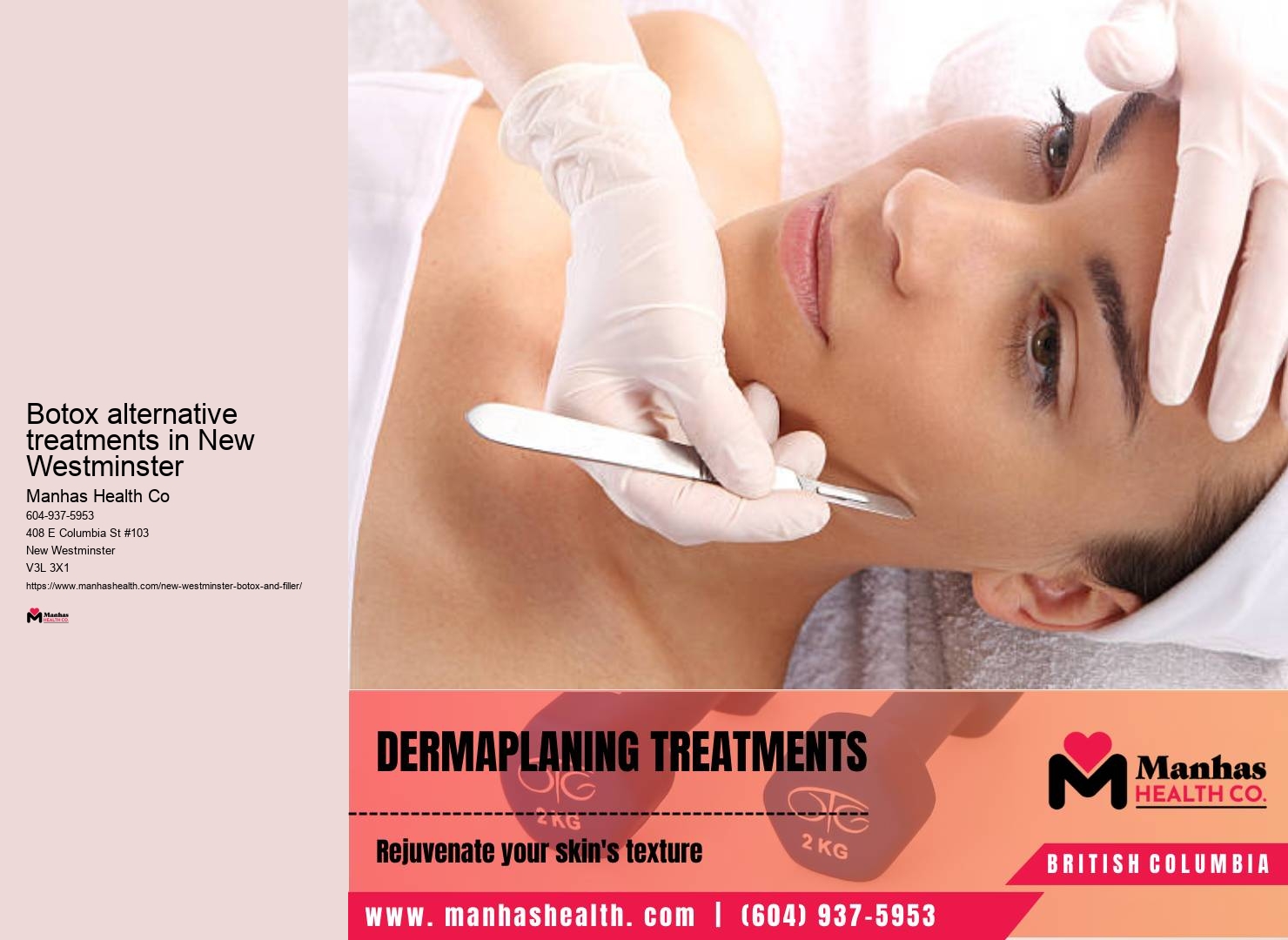 Botox Injections for Bunny Lines New Westminster