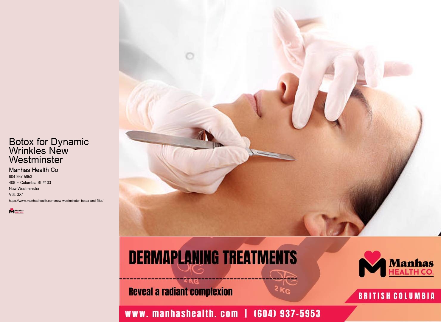 Advanced Wrinkle Treatment in New Westminster