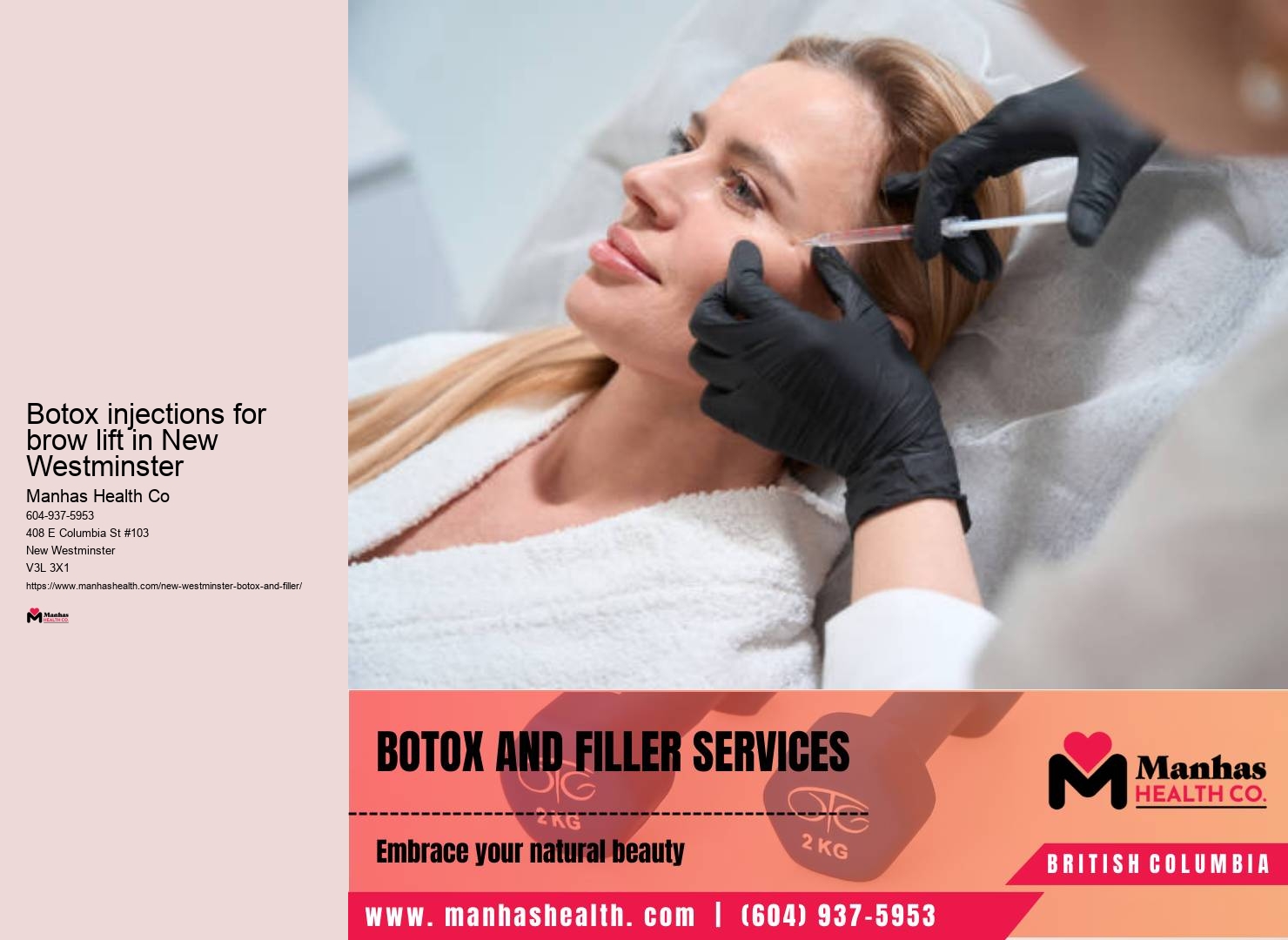 Botox for Crow’s Feet in New Westminster