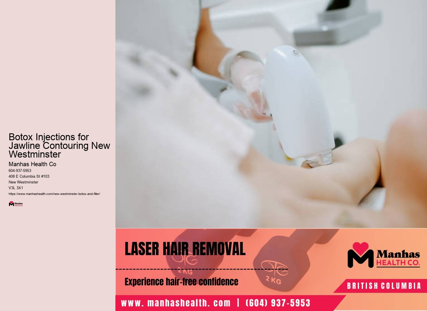 Advanced beauty clinic in New Westminster