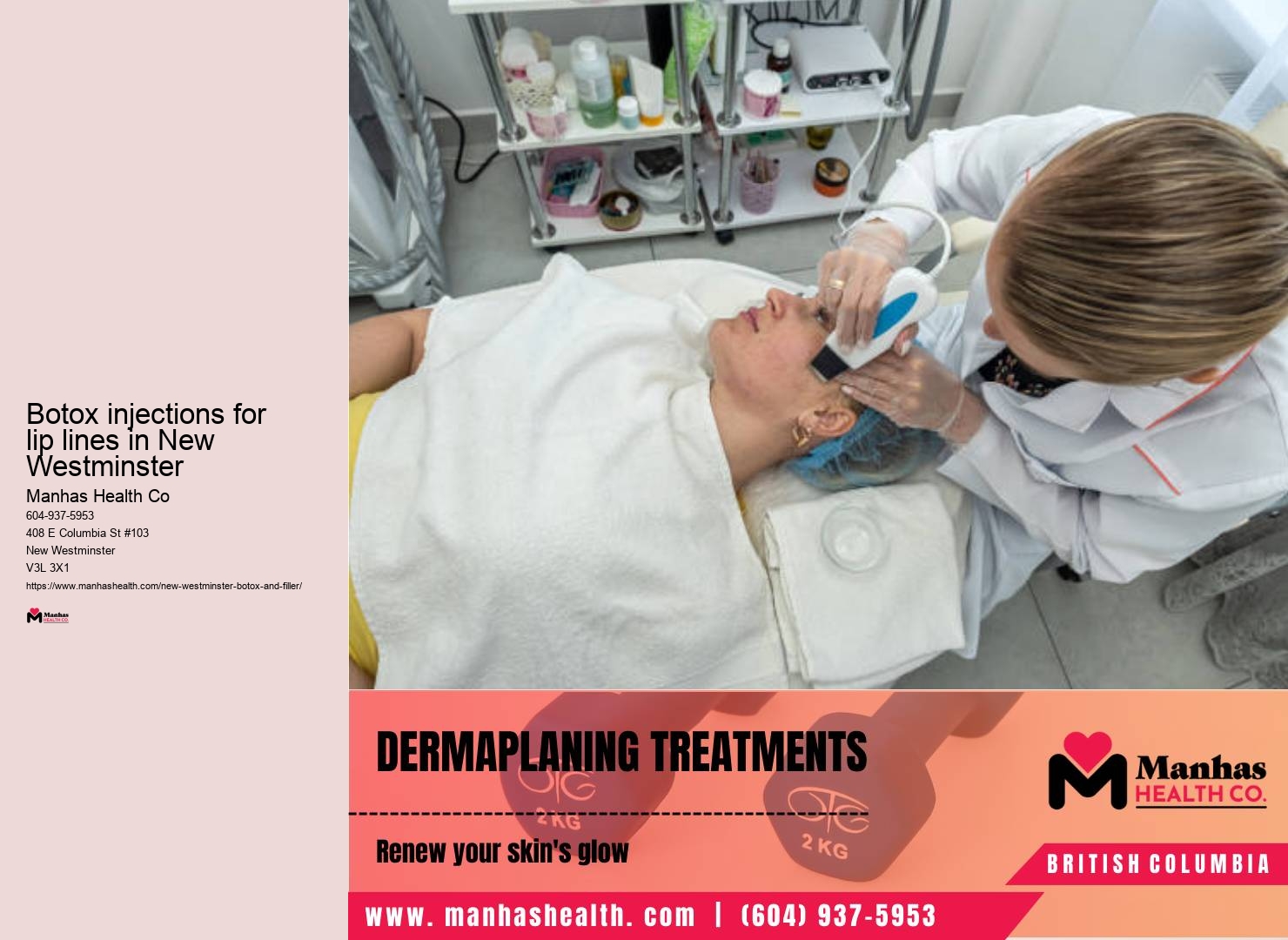 Personalized Botox services New Westminster
