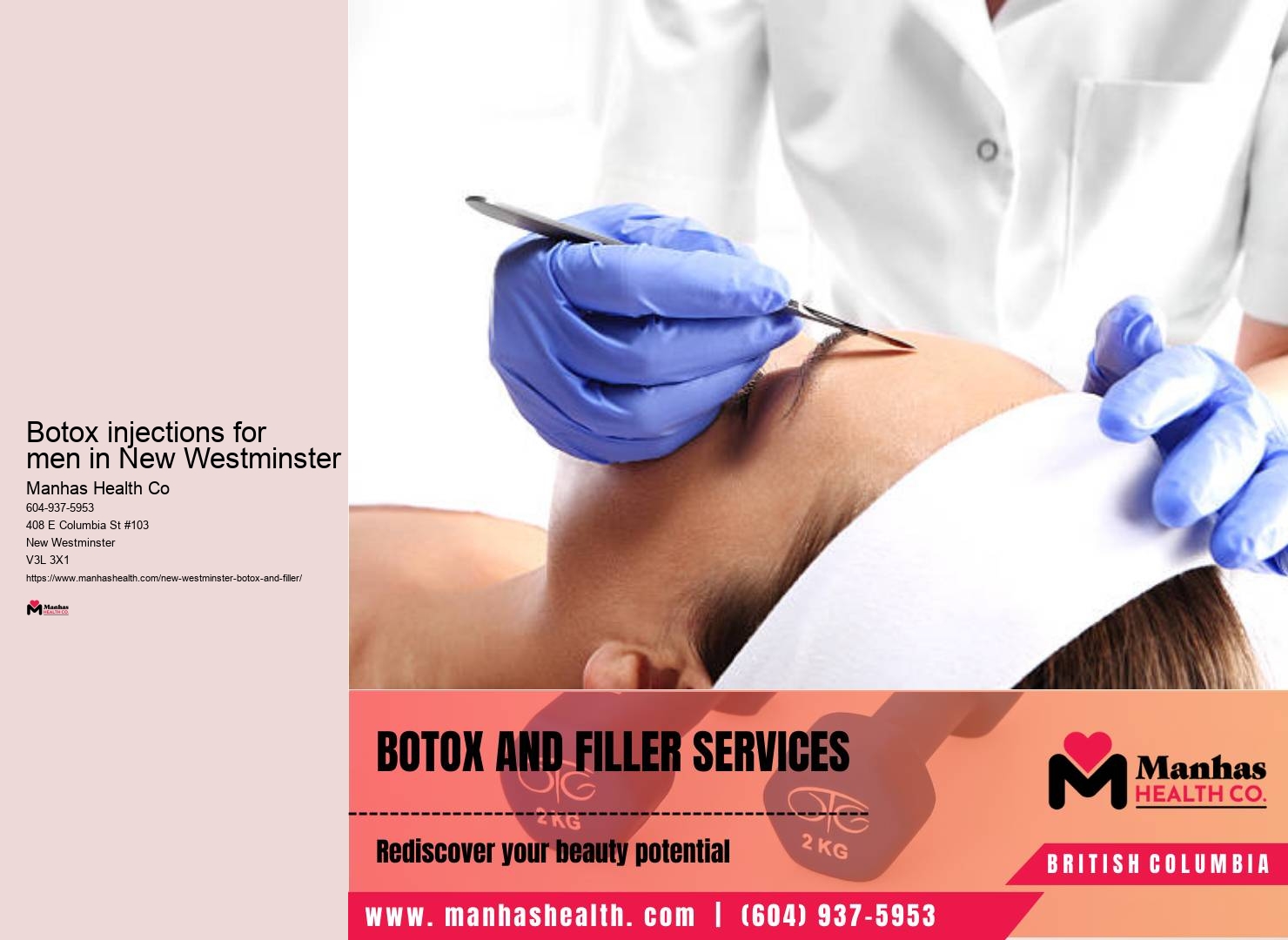 Botox Injections for Lip Lines New Westminster