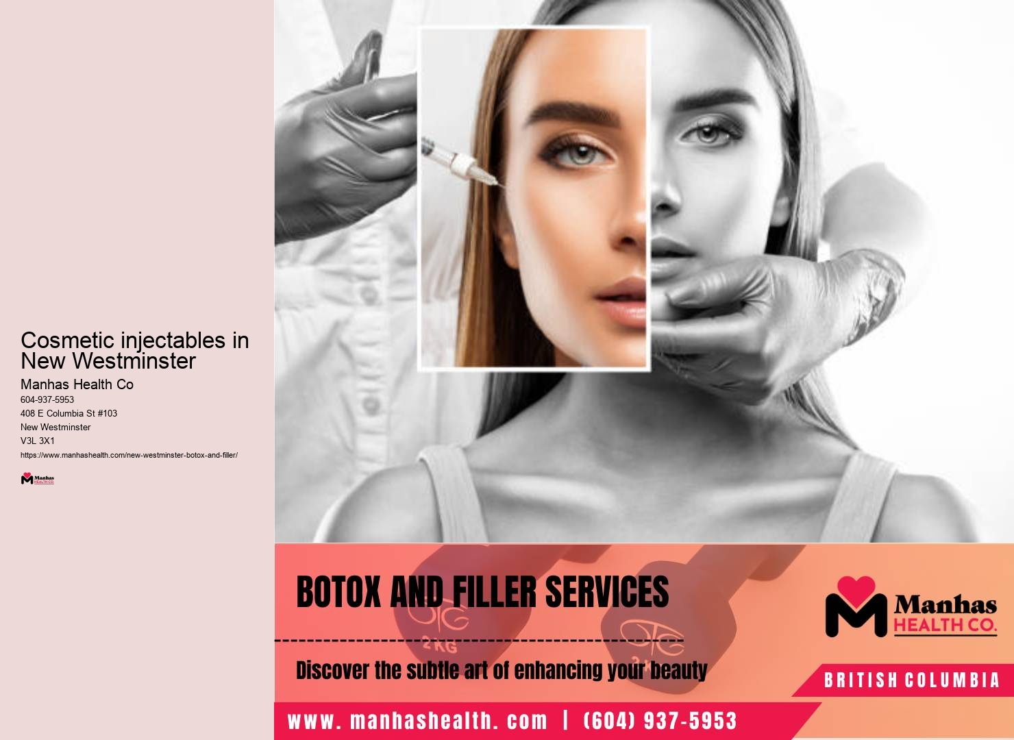 Non-surgical facial rejuvenation in New Westminster