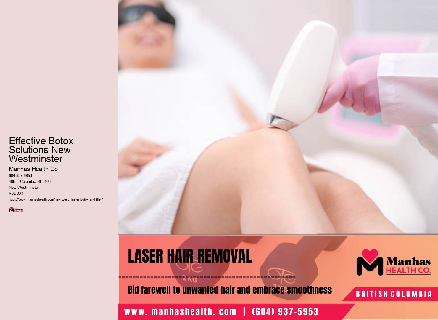 Personalized facial aesthetics New Westminster