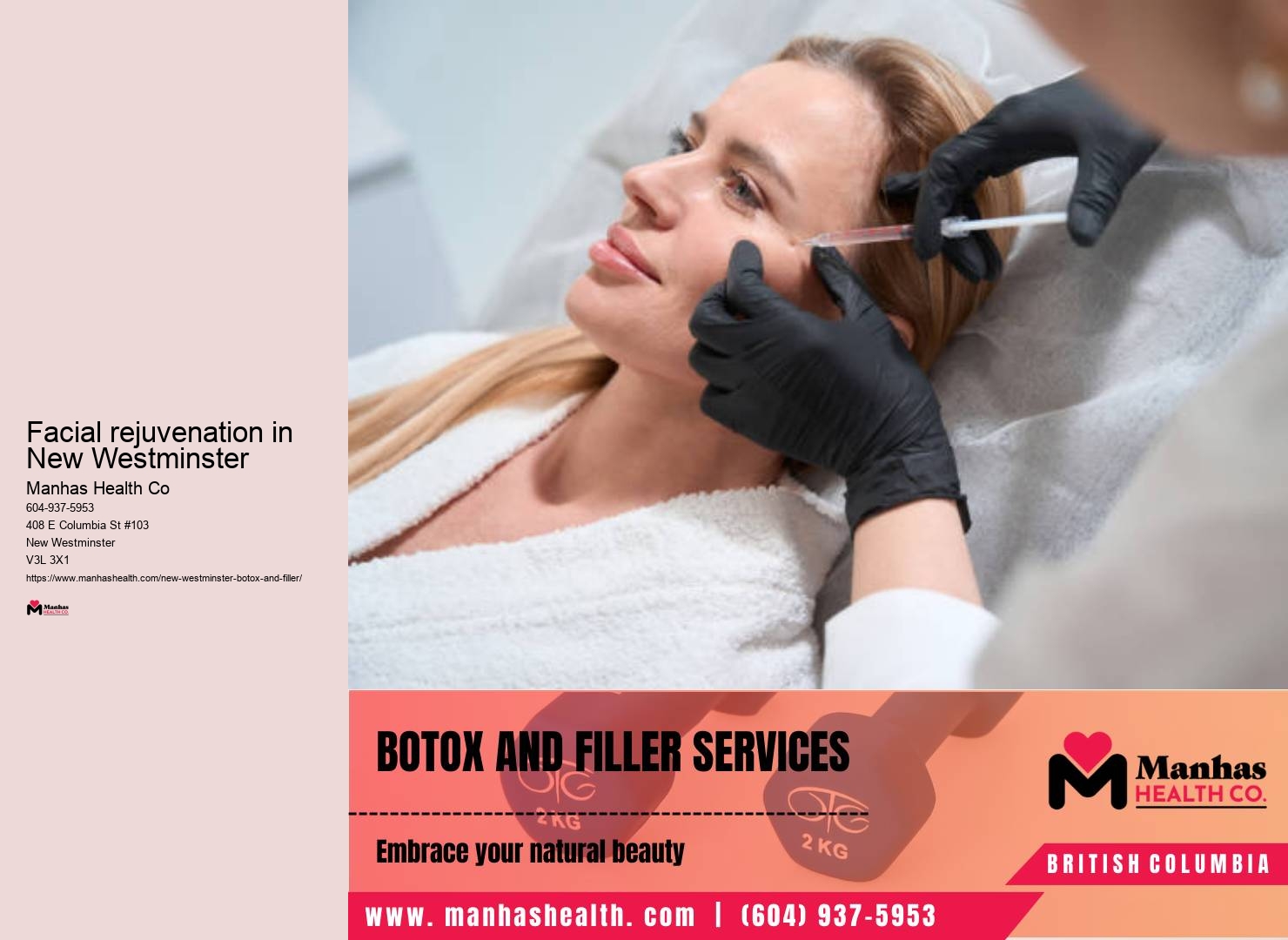 Botox injections for migraines in New Westminster