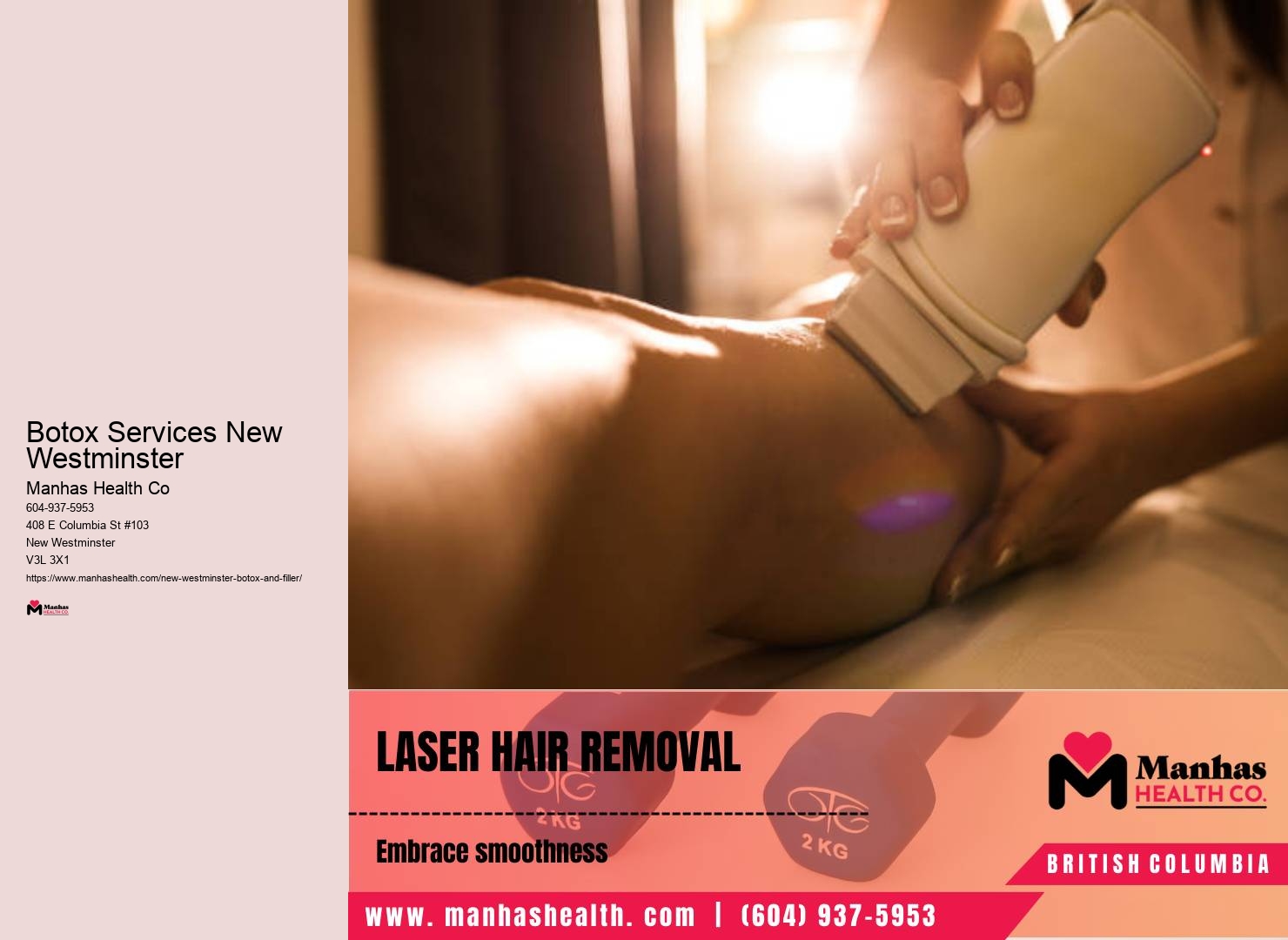Customized Botox plans in New Westminster