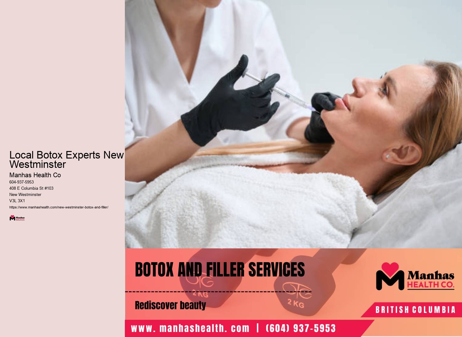 Botox Specialists Near New Westminster