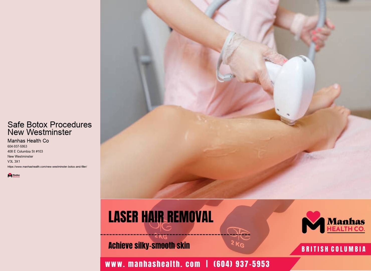 Smooth and radiant complexion in New Westminster