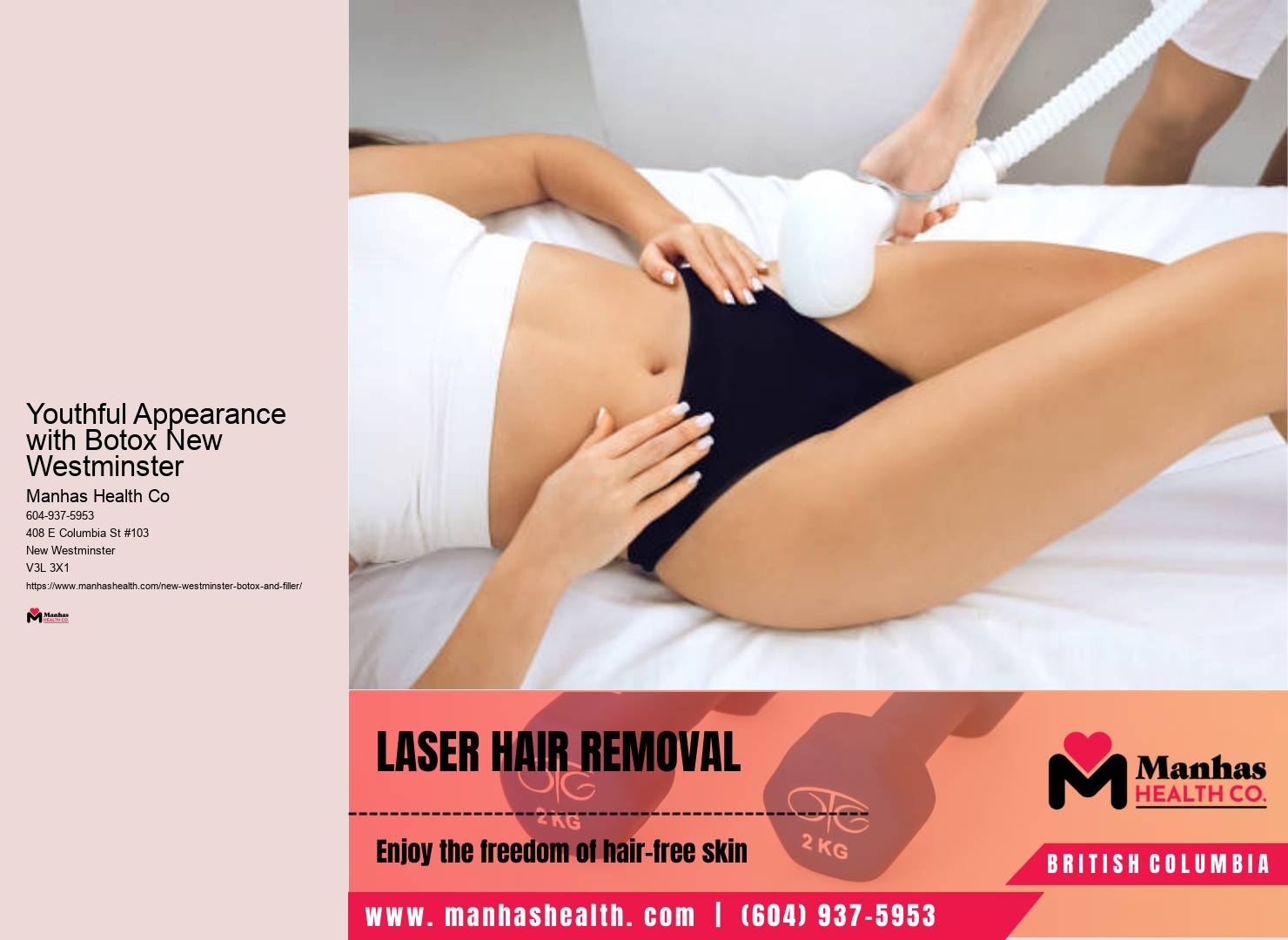 Cosmetic injectables in New Westminster
