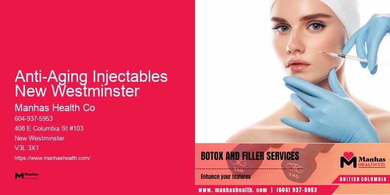 Elite Injectable Facial Rejuvenation Anti-Aging Injectables New Westminster