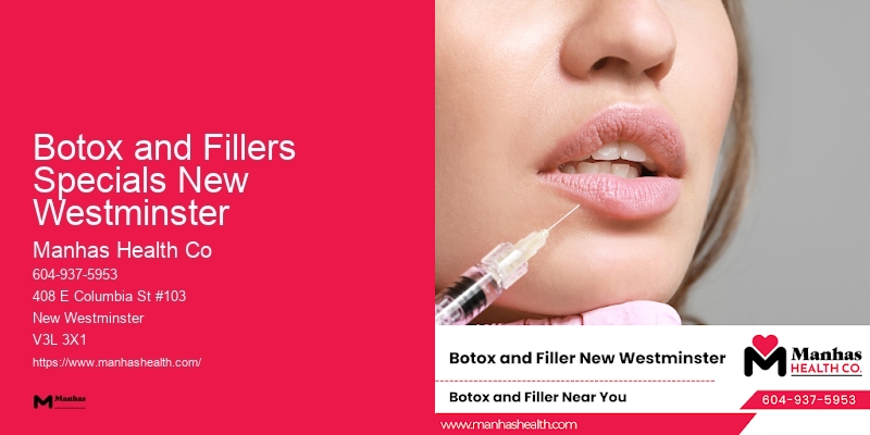 Non-surgical Beauty Injections Botox and Fillers Specials New Westminster