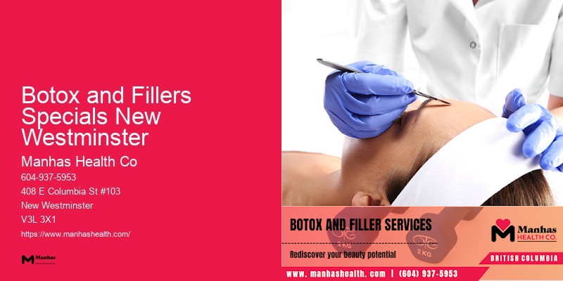 Innovative Non-invasive Facial Revitalization Procedures Botox and Fillers Specials New Westminster