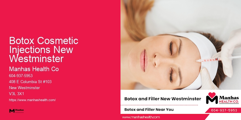 Bespoke Cosmetic Injection Plans Botox Cosmetic Injections New Westminster