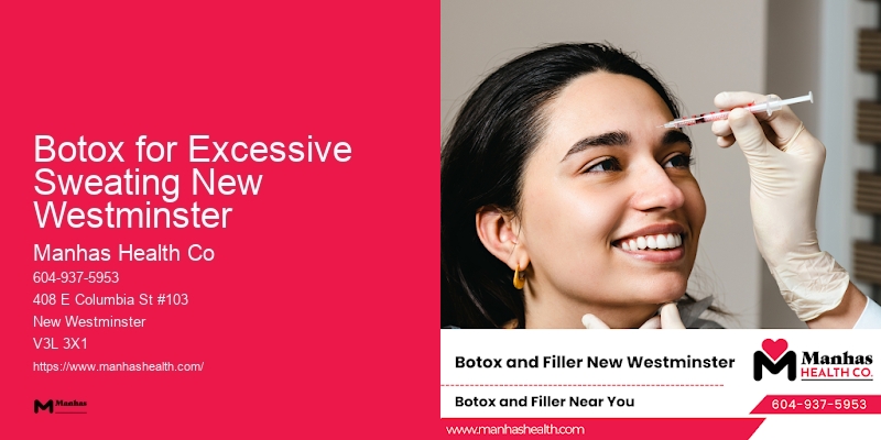 Botox for Excessive Sweating New Westminster