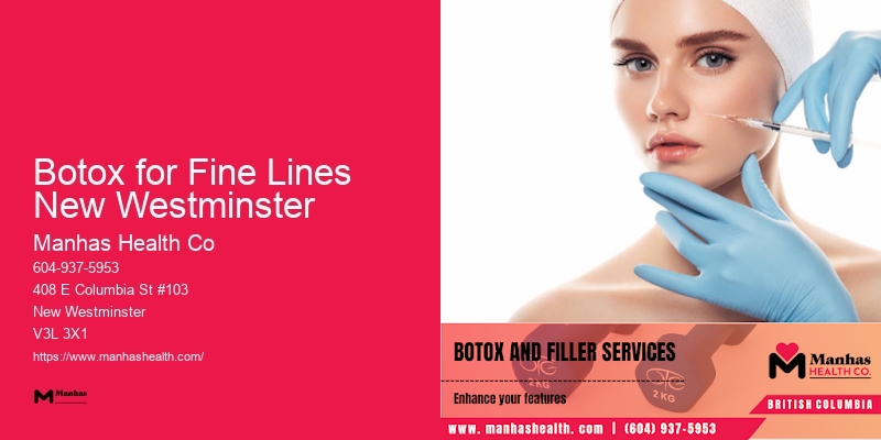 Expert Injectable Aesthetics Botox for Fine Lines New Westminster