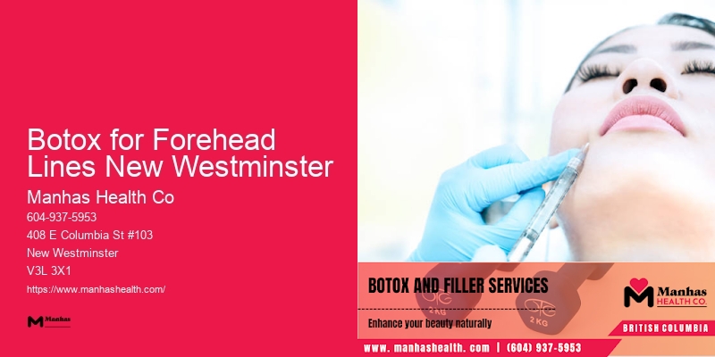 Youthful Skin Solutions Botox for Forehead Lines New Westminster
