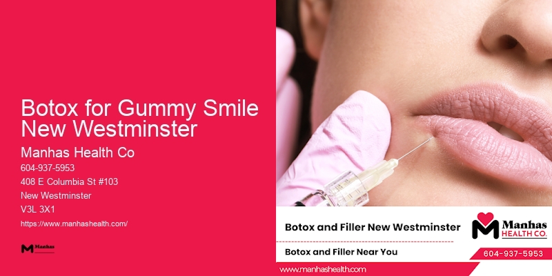 Find Botox Specialists in Botox for Gummy Smile New Westminster