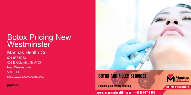 Innovative Non-surgical Facial Enhancements Botox Pricing New Westminster