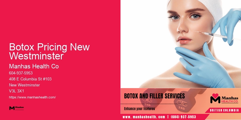 Skin Revitalization Clinic Botox Pricing New Westminster