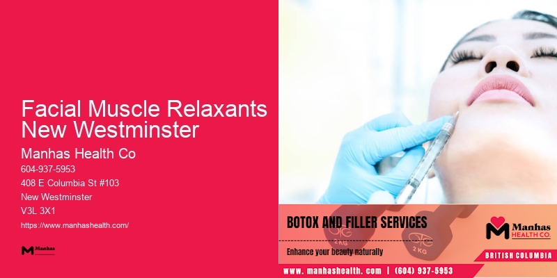 Exclusive Botox and Anti-aging Solutions Facial Muscle Relaxants New Westminster