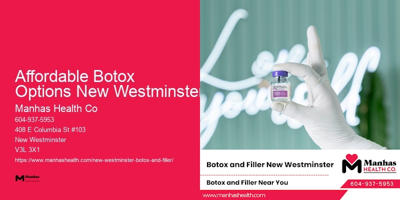 Botox for expression lines Affordable Botox Options New Westminster