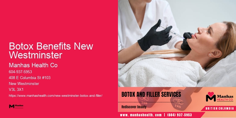 Botox treatment clinics Botox Benefits New Westminster