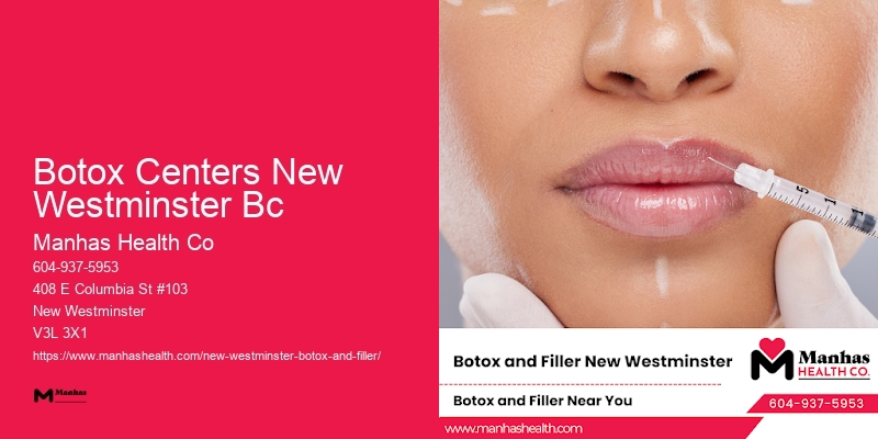 Botox for natural results Botox Centers New Westminster Bc